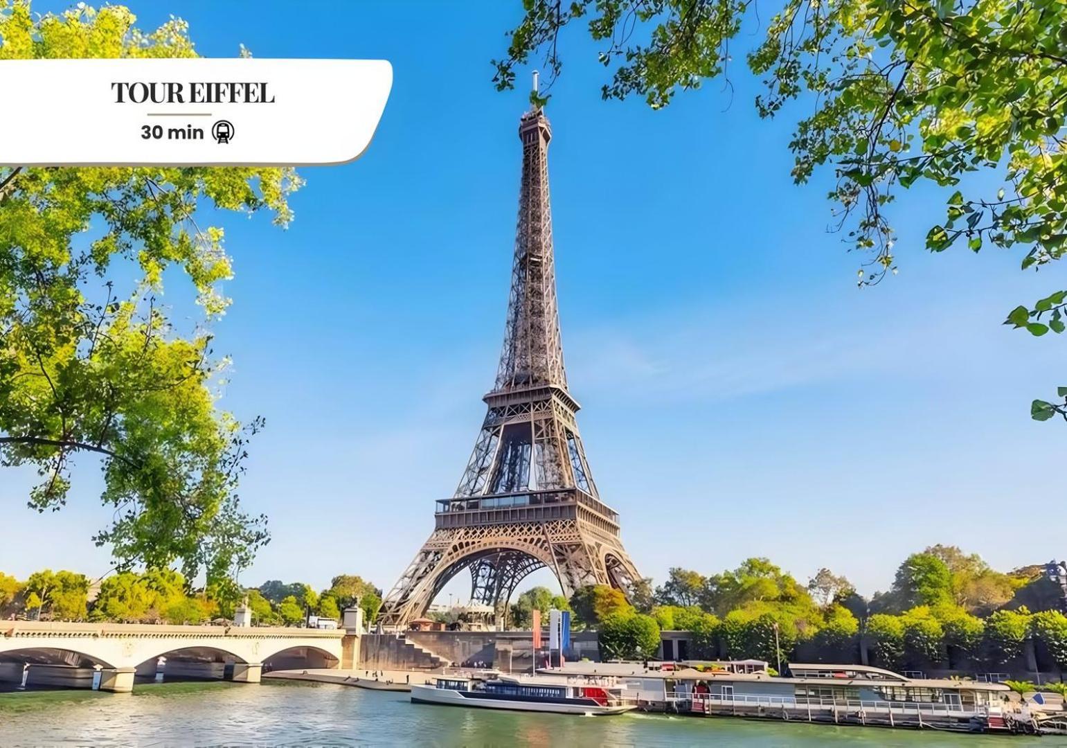 154 Suite Phil - Superbe Appartement A Paris. Buitenkant foto